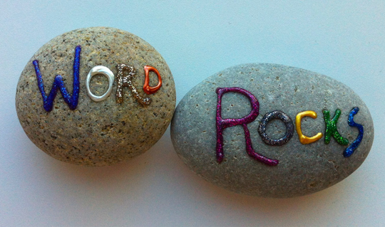 word-rocks - Lênia Luz